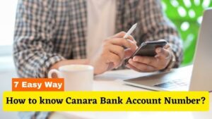 How to know Canara Bank Account Number Online
