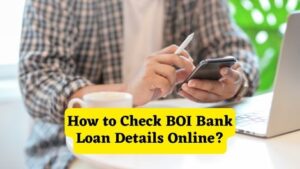 How to Check BOI Bank Loan Details Online