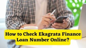 How to Check Ekagrata Finance Loan Number Online
