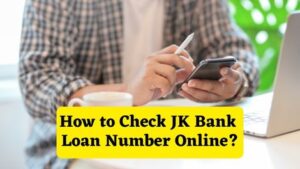 How to Check JK Bank Loan Number Online