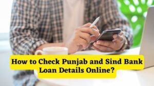 How to Check Punjab and Sind Bank Loan Details Online