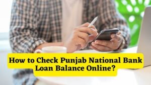 How to Check Punjab National Bank Loan Balance Online