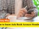 How to know Axis Bank Account Number Online