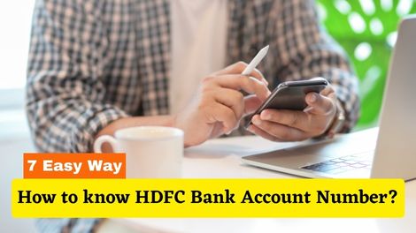 How to know HDFC Bank Account Number Online