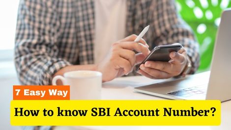 How to know SBI Account Number Online