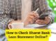 How to Check Bharat Bank Loan Statement Online