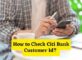 How to Check Citi Bank Customer Id