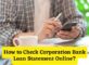 How to Check Corporation Bank Loan Statement Online