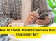 How to Check United Overseas Bank Customer Id