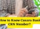 How to Know Canara Bank CRN Number