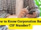 How to Know Corporation Bank CIF Number