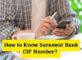 How to Know Saraswat Bank CIF Number