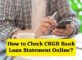 How to Check CRGB Bank Loan Statement Online