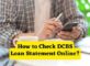 How to Check DCBS Loan Statement Online