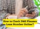 How to Check DMI Finance Loan Number Online