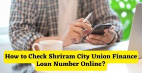 How to Check Shriram City Union Finance Loan Number