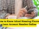 How to know Adani Housing Finance Loan Account Number