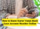 How to know Karur Vysya Bank Loan Account Number