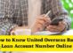 How to know United Overseas Bank Loan Account Number