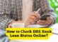 How to Check DBS Bank Loan Status Online