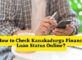How to Check Kanakadurga Finance Loan Status Online
