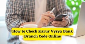 How to Check Karur Vysya Bank Branch Code Online