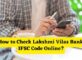 How to Check Lakshmi Vilas Bank IFSC