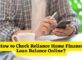 How to Check Reliance Home Finance Loan Balance Online