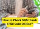 How to Check SBM Bank IFSC Code Online